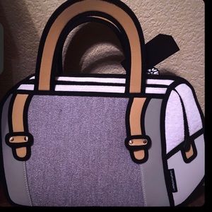 Cartoon style flat bag